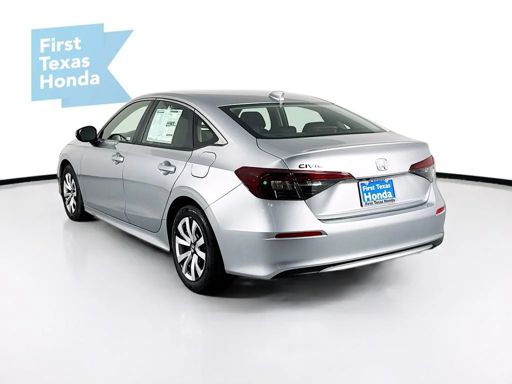 New 2026 Solar Silver Metallic Honda LX image 6