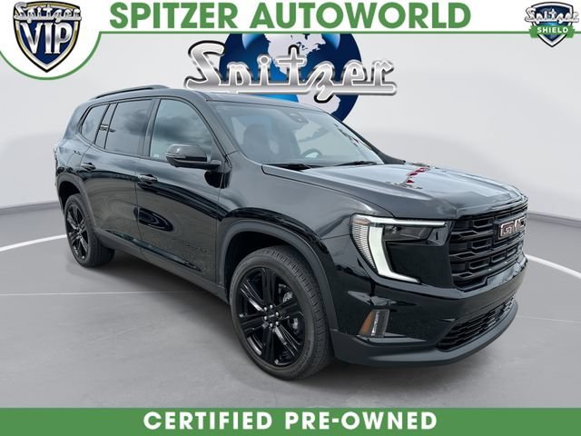 Black (Ebony Twilight Metallic) 2025 GMC Acadia SUV / Crossover Front-Wheel Drive 8-Speed Automatic