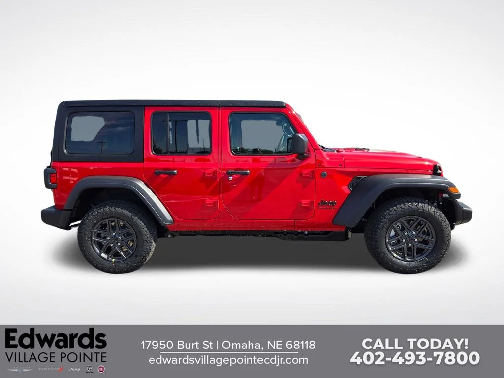 New 2026 Firecracker Red Clear-Coat Exterior Paint Jeep Sport S image 2