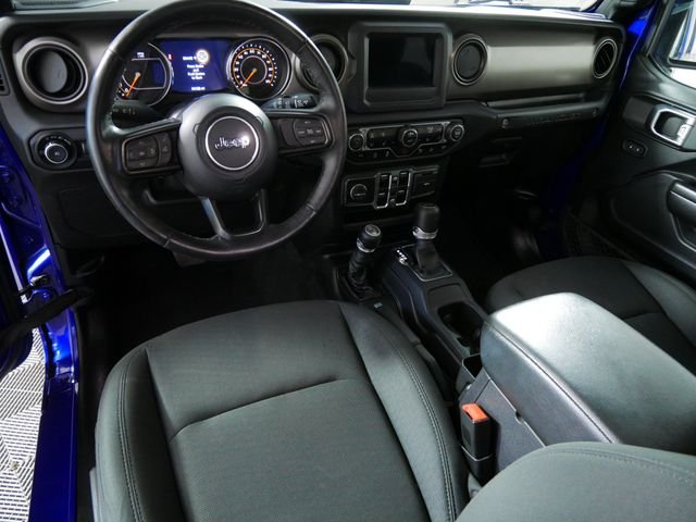 Certified Used 2020 Blue Jeep Unlimited Sport S image 4
