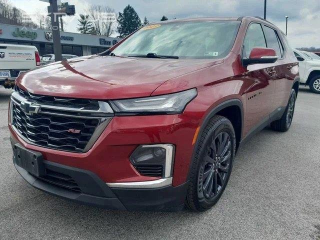 Used 2022 Cherry Red Tintcoat Chevrolet RS image 5