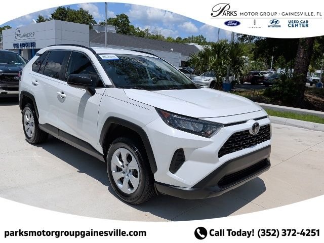 Used 2021 White Toyota LE image 2
