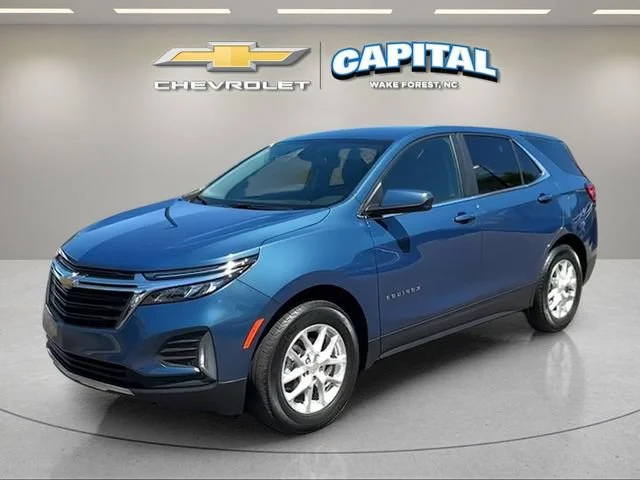 Used 2024 Lakeshore Blue Metallic Chevrolet LT image 1