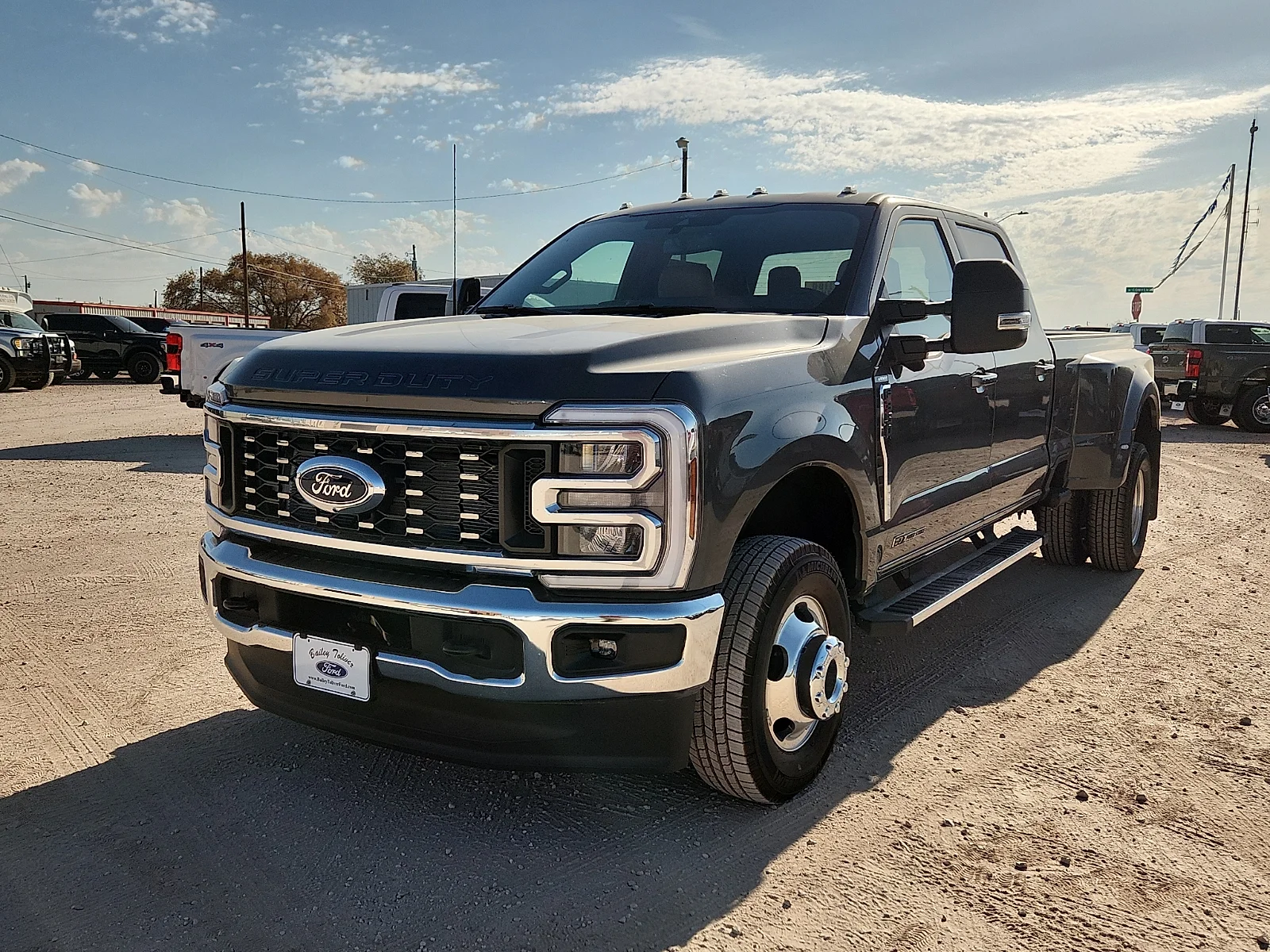 New 2026 Carbonized Gray Metallic Ford Lariat image 3