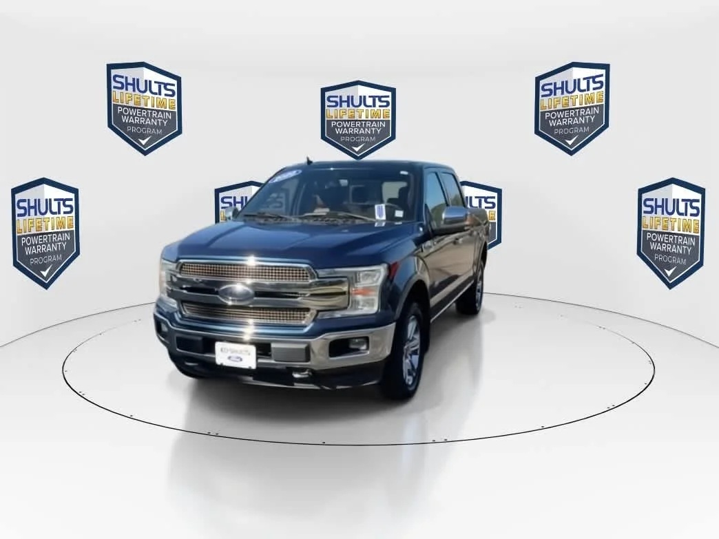 Used 2020 Blue Jeans/Stone Gray Ford King Ranch image 5
