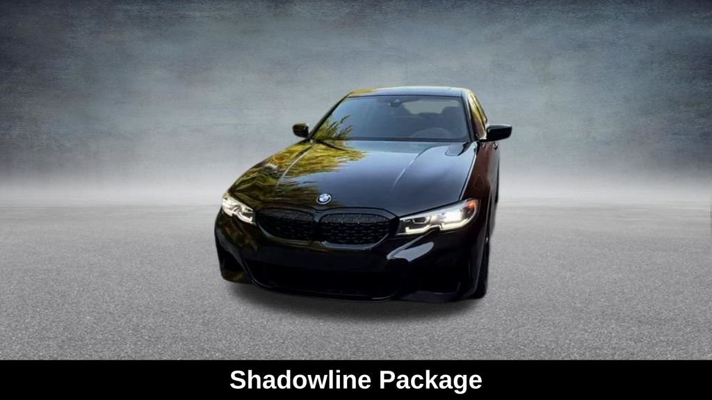 Used 2021 Black BMW M340i xDrive image 9