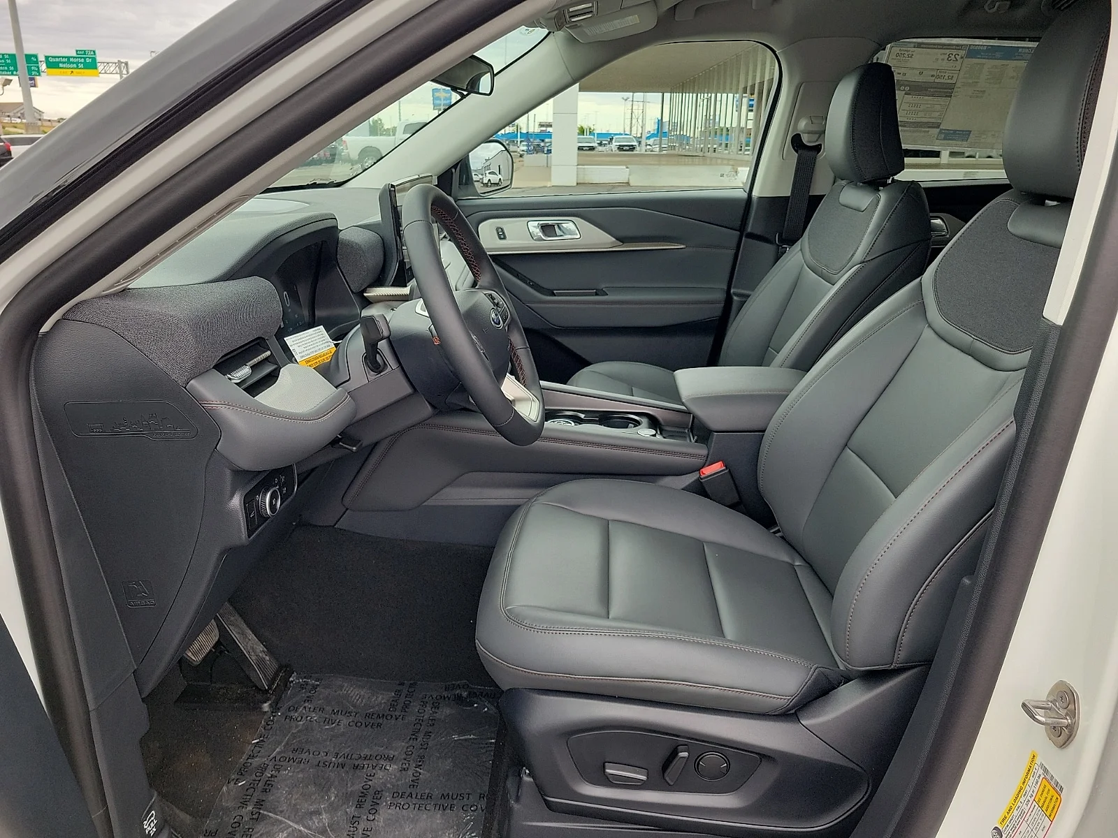 New 2026 Star White Metallic Tri-Coat Ford Active image 12