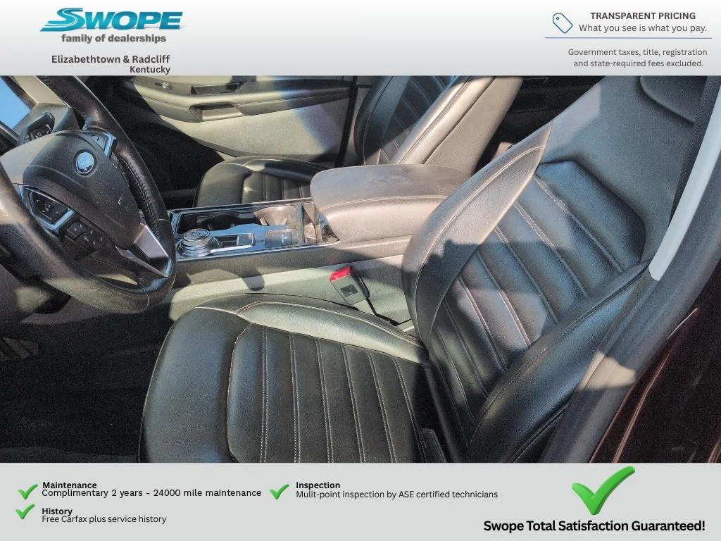Used 2020 Burgundy Velvet Metallic Tinted Clearcoat Ford SEL image 11