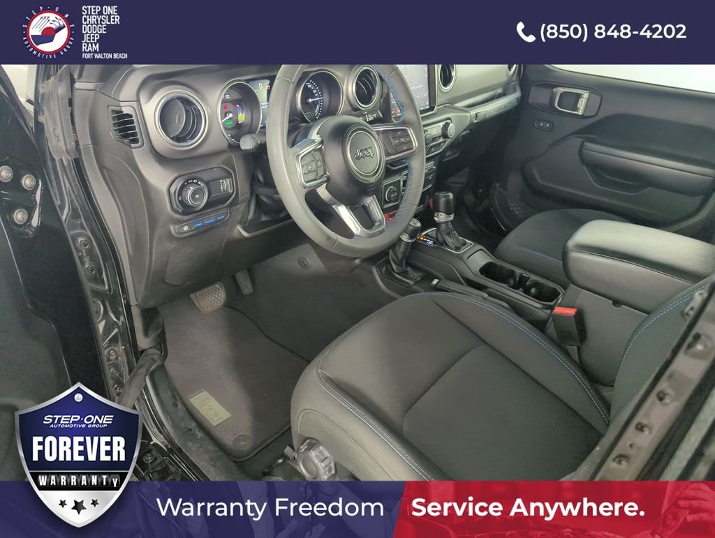 Used 2023 Black Jeep Rubicon 4xe image 10