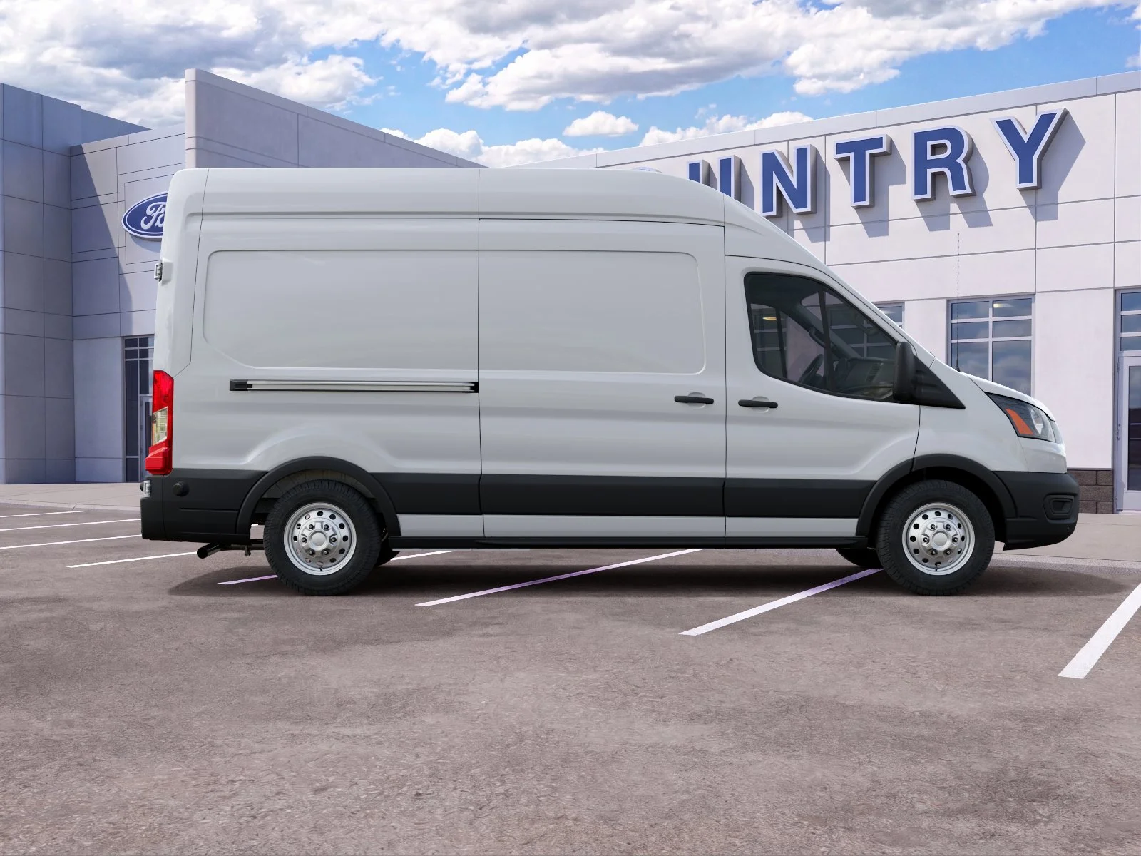 New 2027 Oxford White Ford Cargo Van image 29