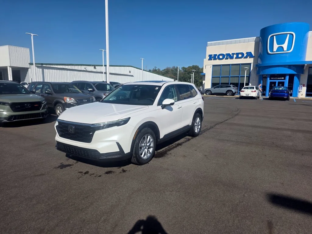 New 2027 Platinum White Pearl Honda EX image 7