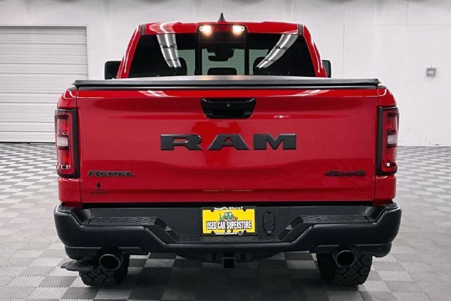 Used 2025 Flame Red Clearcoat Ram Rebel image 5