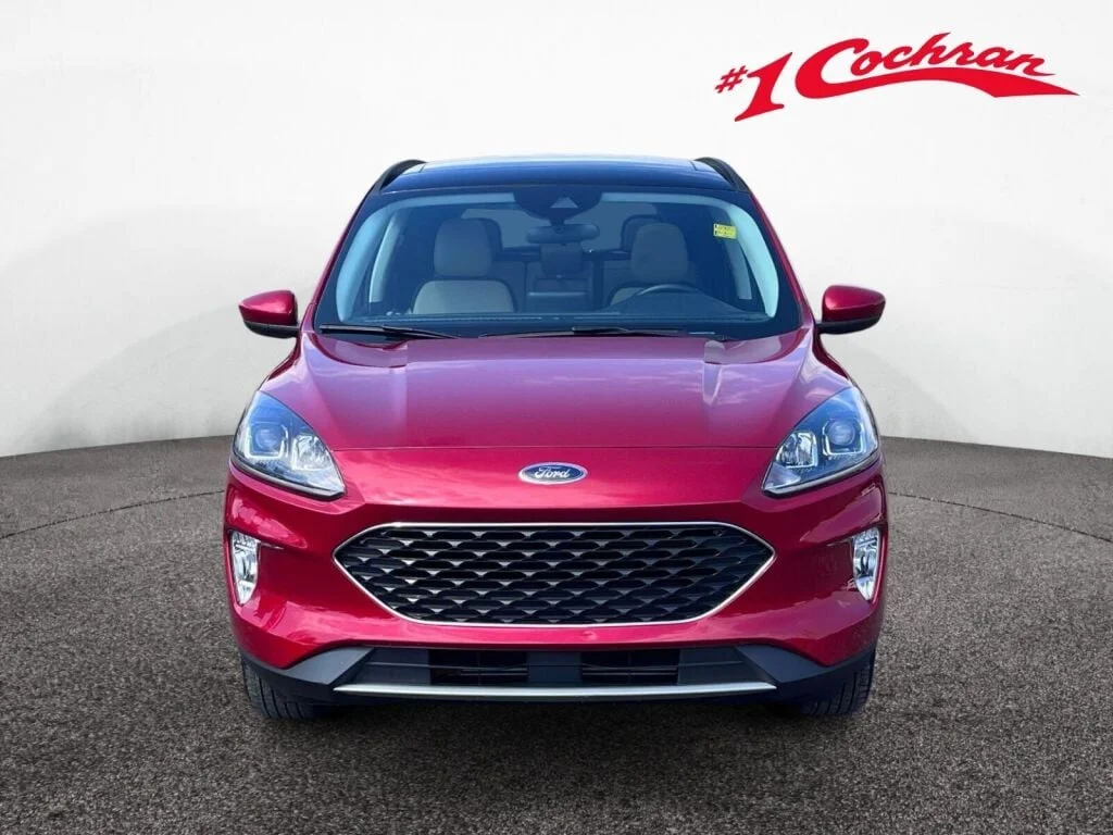 Used 2022 Rapid Red Metallic Tinted Clearcoat Ford SEL image 13