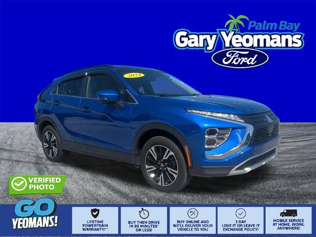 Certified Used 2024 Lightning Blue Metallic Mitsubishi SE image 1