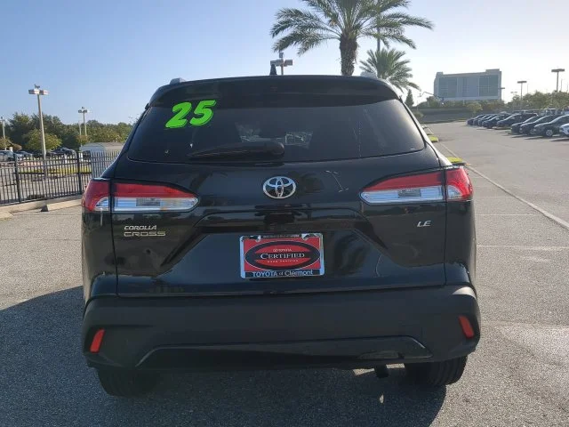 Certified Used 2025 Black Toyota LE image 5