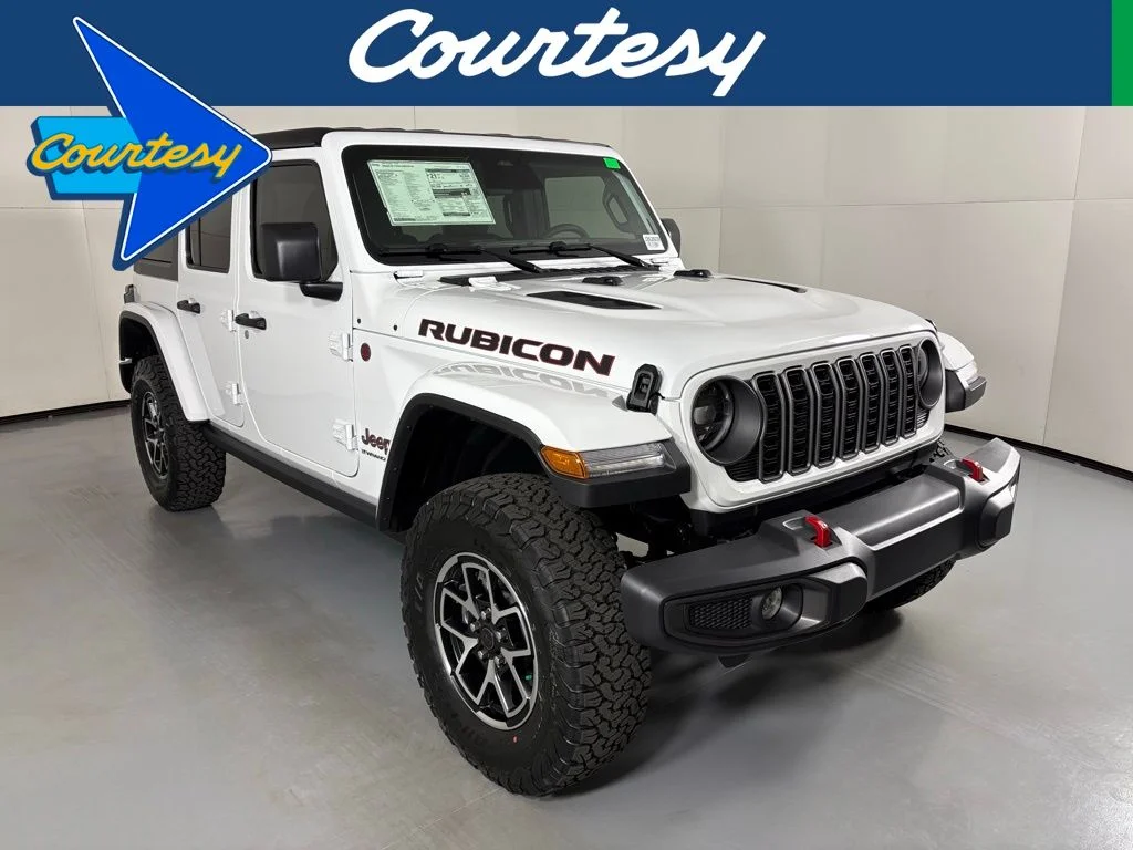 New 2026 White Jeep Rubicon image 1