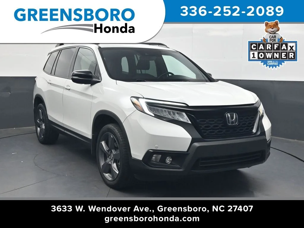 Used 2020 Platinum White Pearl Honda Touring image 1