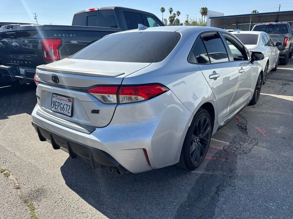 Used 2023 Silver Toyota SE image 4