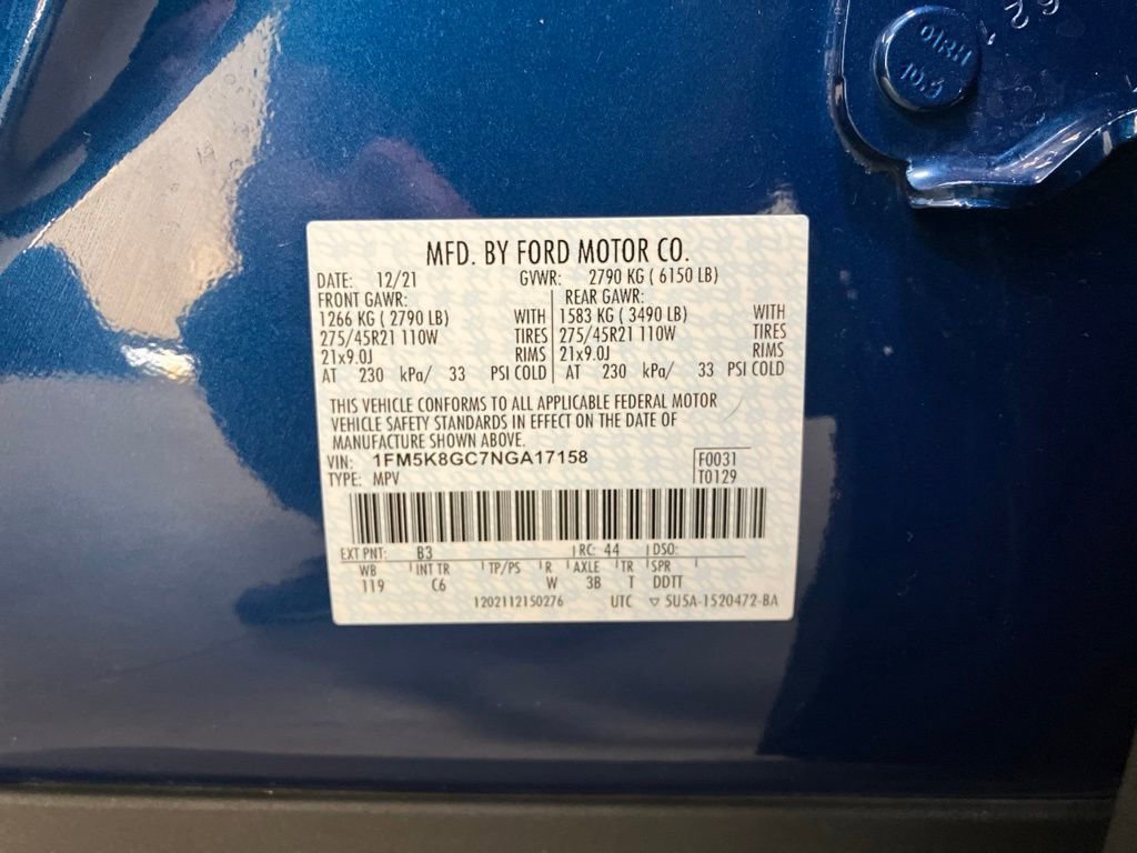 Used 2022 Blue Ford ST image 31