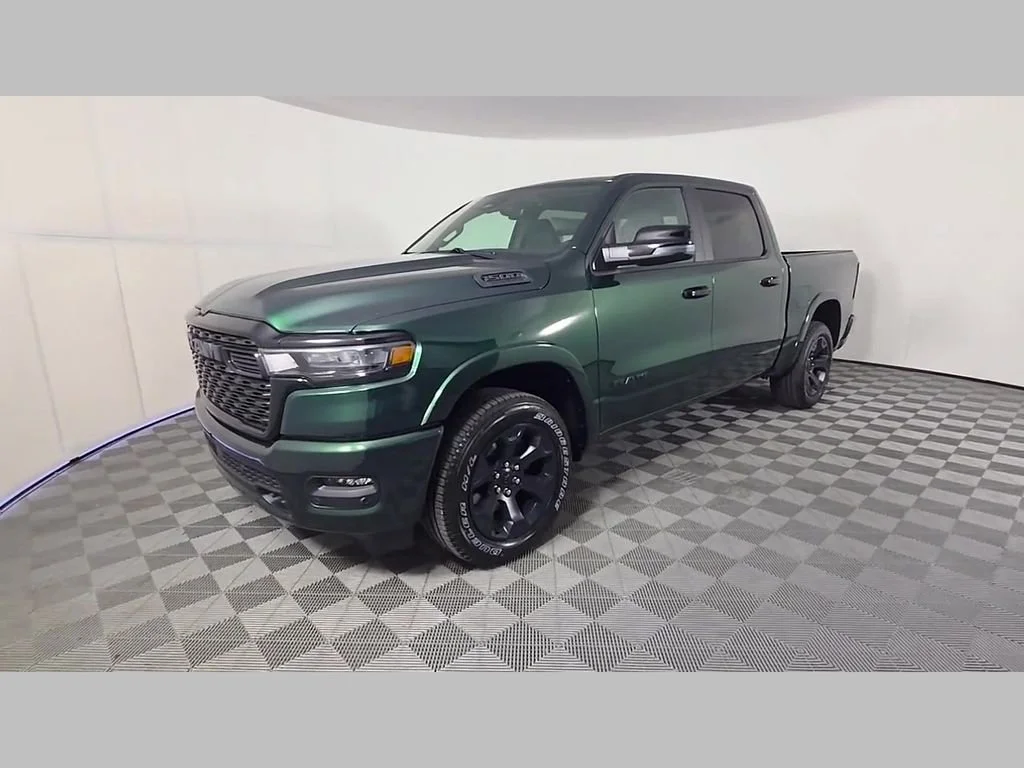 New 2026 Serrano-Green Metallic Exterior Paint RAM Big Horn image 38
