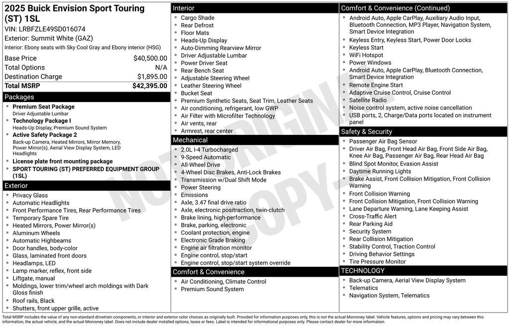 2025 Buick Envision Sport Touring - Photo 6