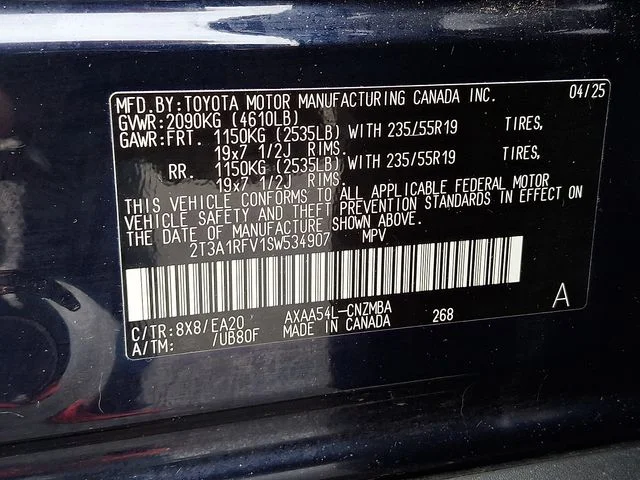 Used 2025 Blue Toyota XLE Premium image 27
