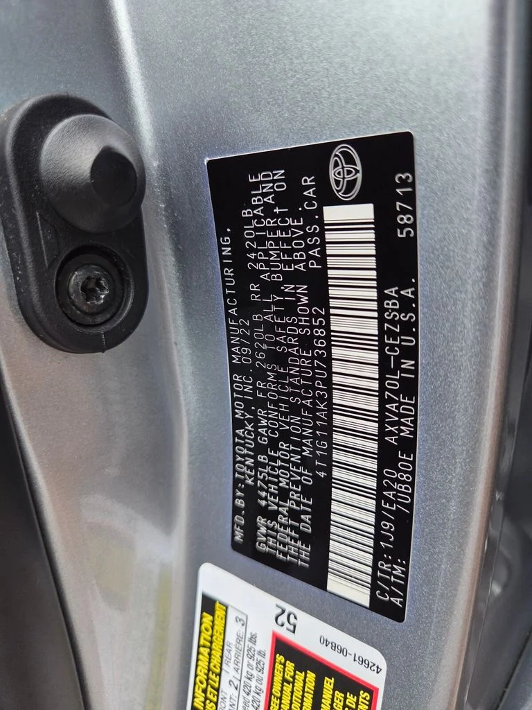 Used 2023 Silver Toyota SE image 31