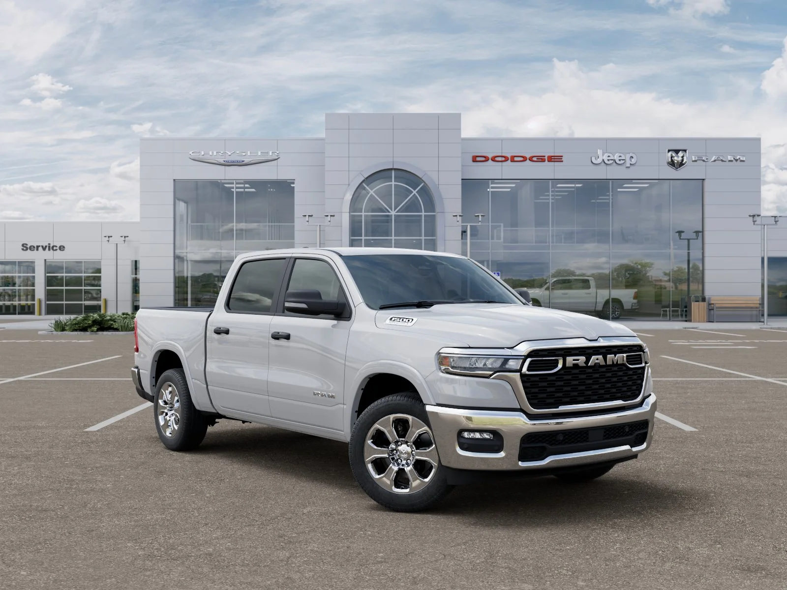 New 2026 Bright White Clearcoat RAM Big Horn/Lone Star image 32