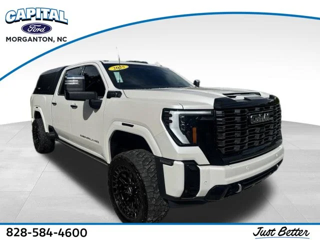 Used 2025 White GMC Denali Ultimate image 1
