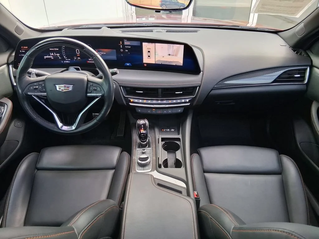 Used 2025 Radiant Red Tintcoat Cadillac Sport image 9