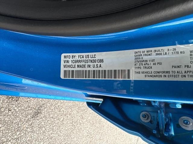 New 2026 Hydro Blue Pearlcoat RAM BIG HORN image 30