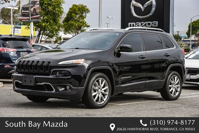 Used 2017 Black Jeep Limited image 3