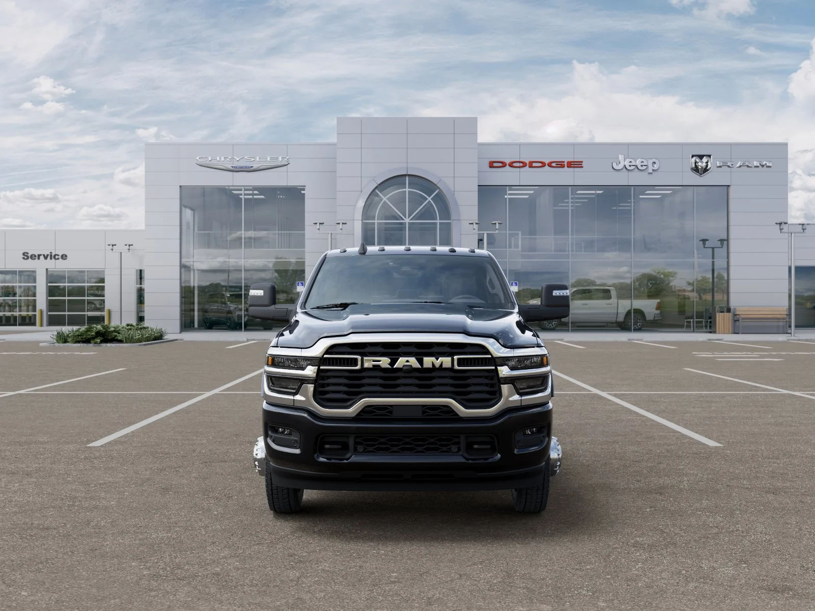 New 2026 Diamond Black Crystal Pearlcoat RAM Laramie image 60