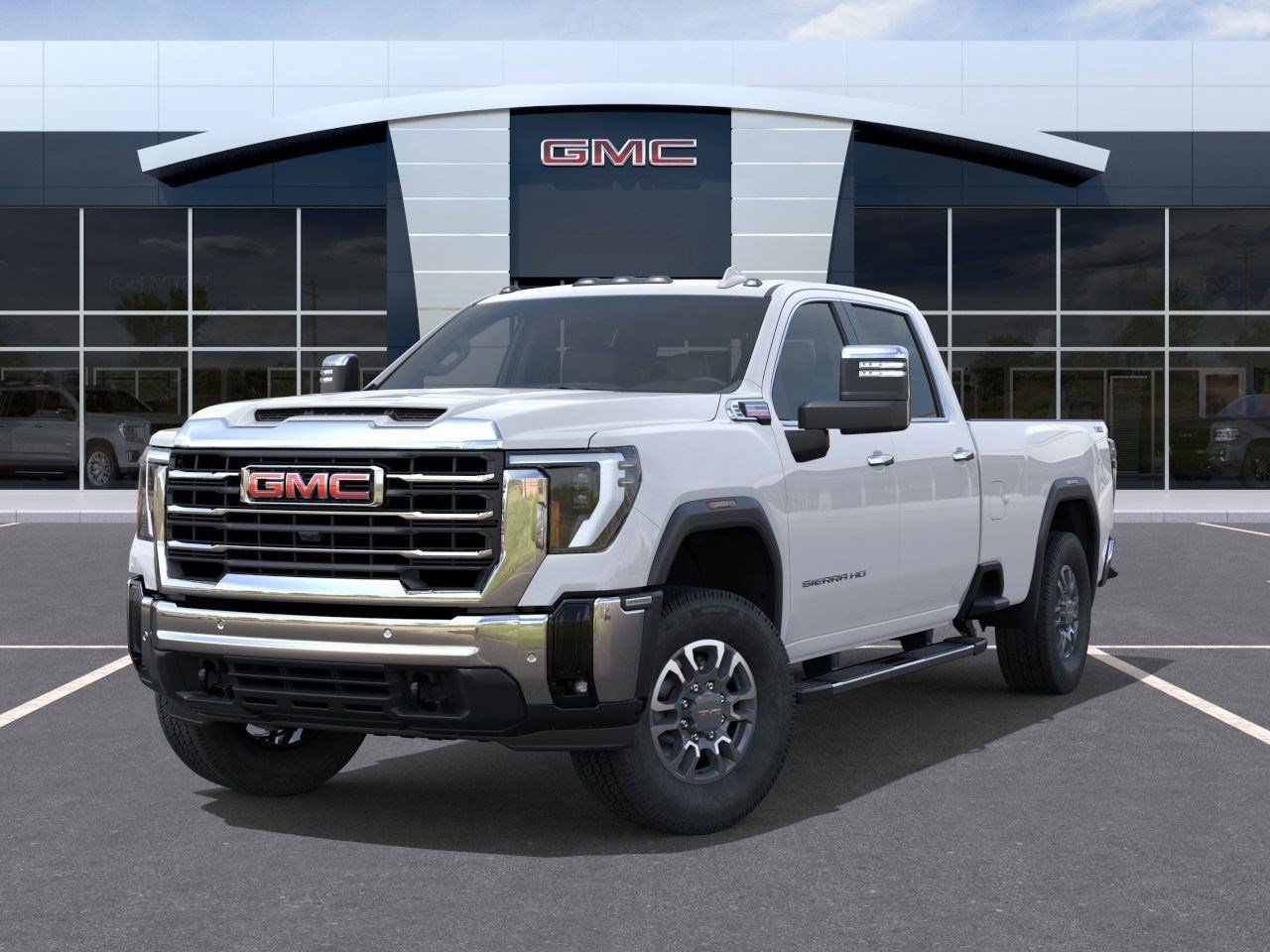 New 2026 Summit White GMC SLT image 6