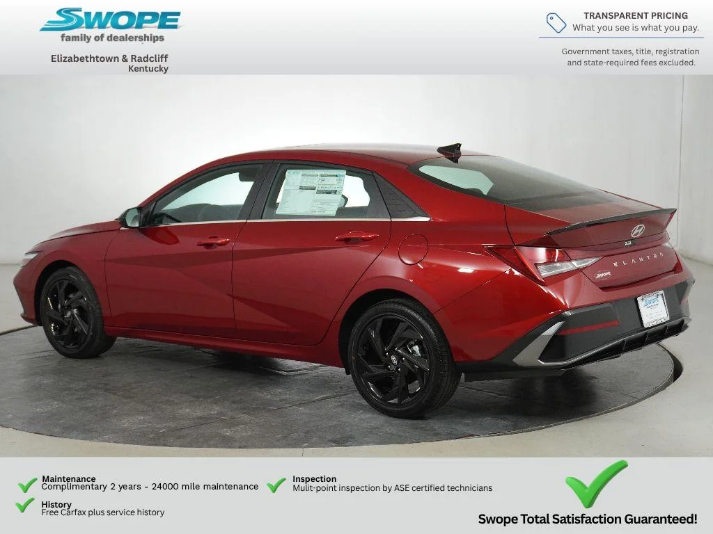 New 2026 Ultimate Red Hyundai SEL Sport Premium image 5