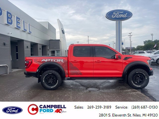 Certified Used 2023 Orange Metallic Ford Raptor image 2