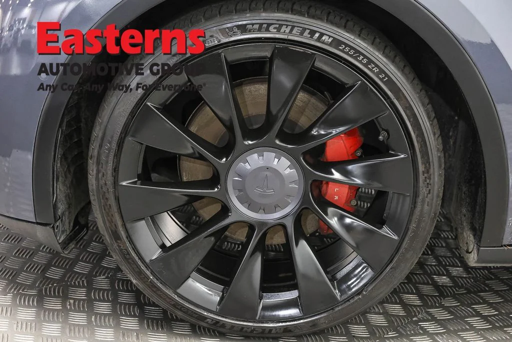 Used 2022 Gray Tesla Performance image 26