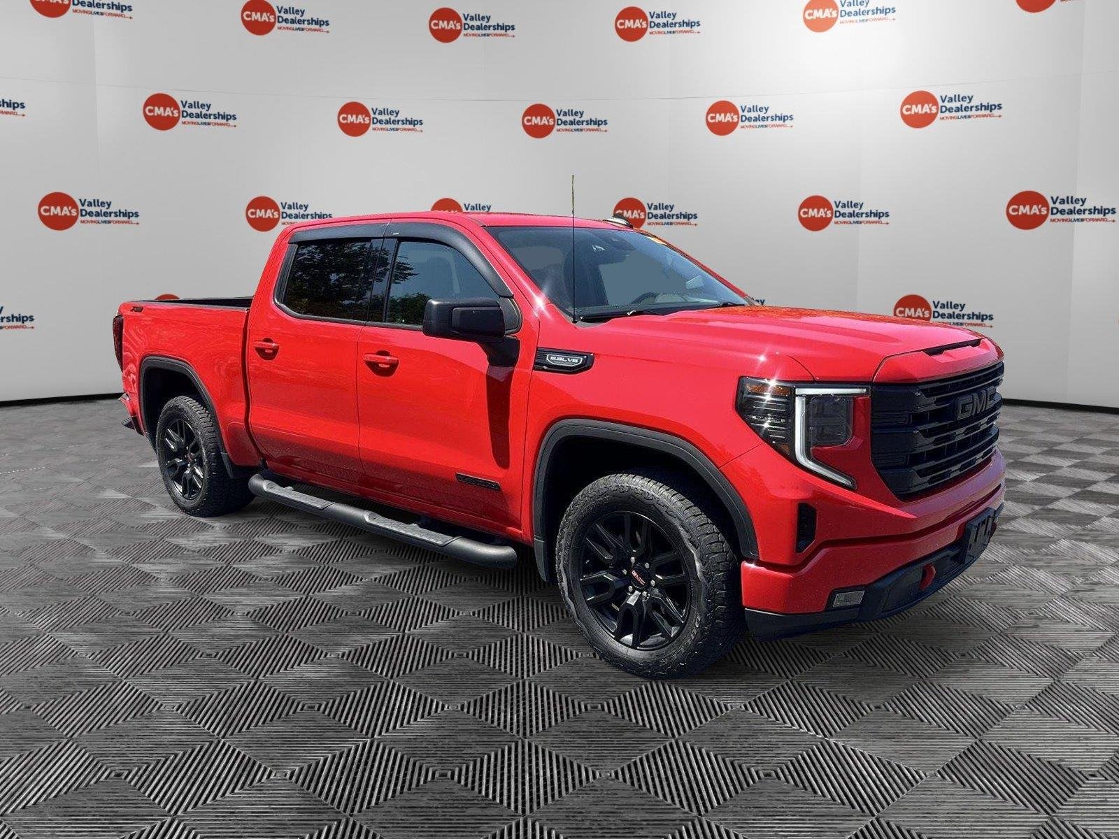 Used 2024 Cardinal Red GMC Elevation image 1