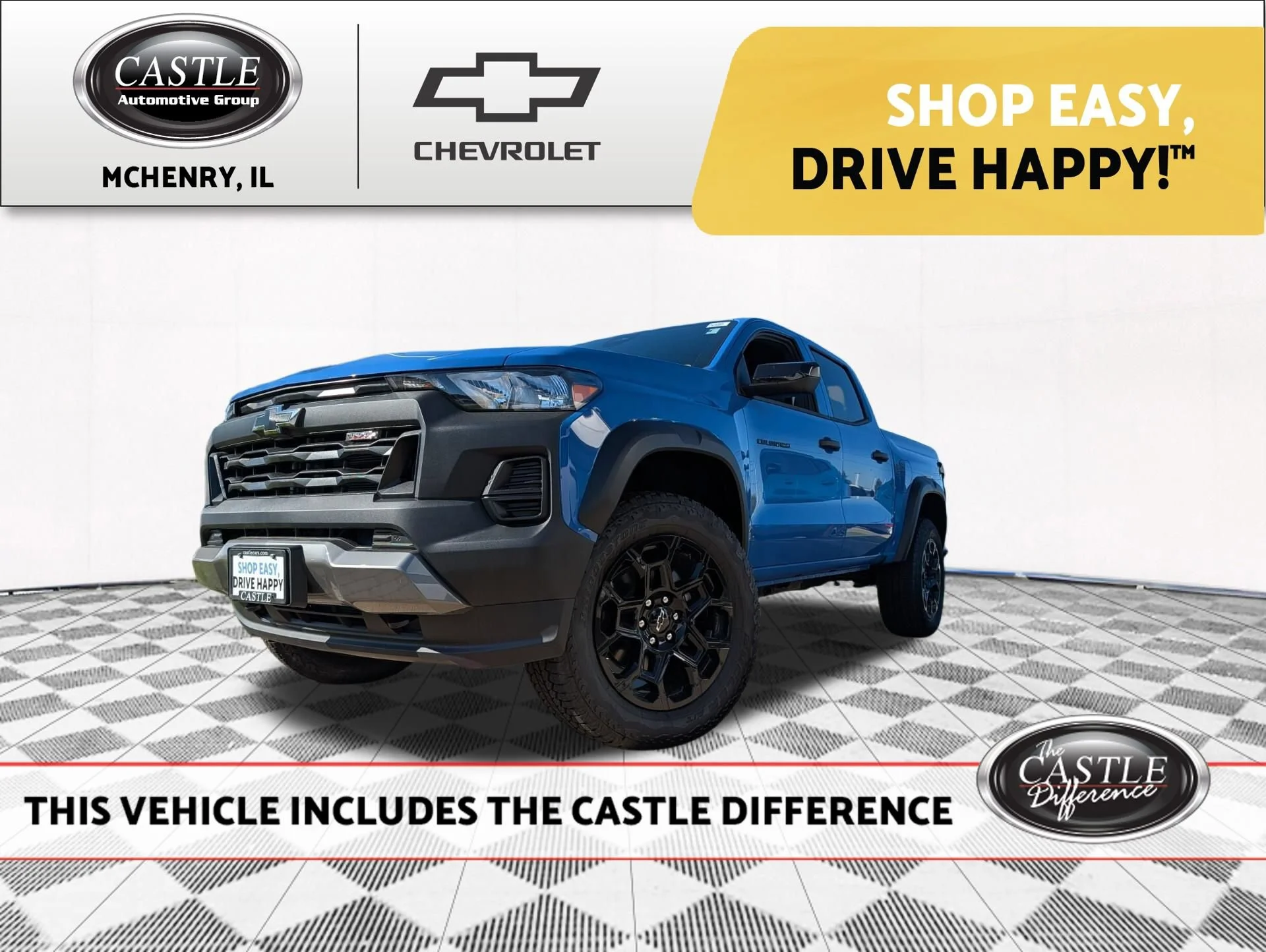 New 2026 Reef Blue Metallic Chevrolet Trail Boss image 1