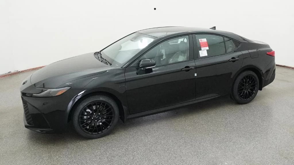 New 2026 Midnight Black Metallic Toyota LE image 11