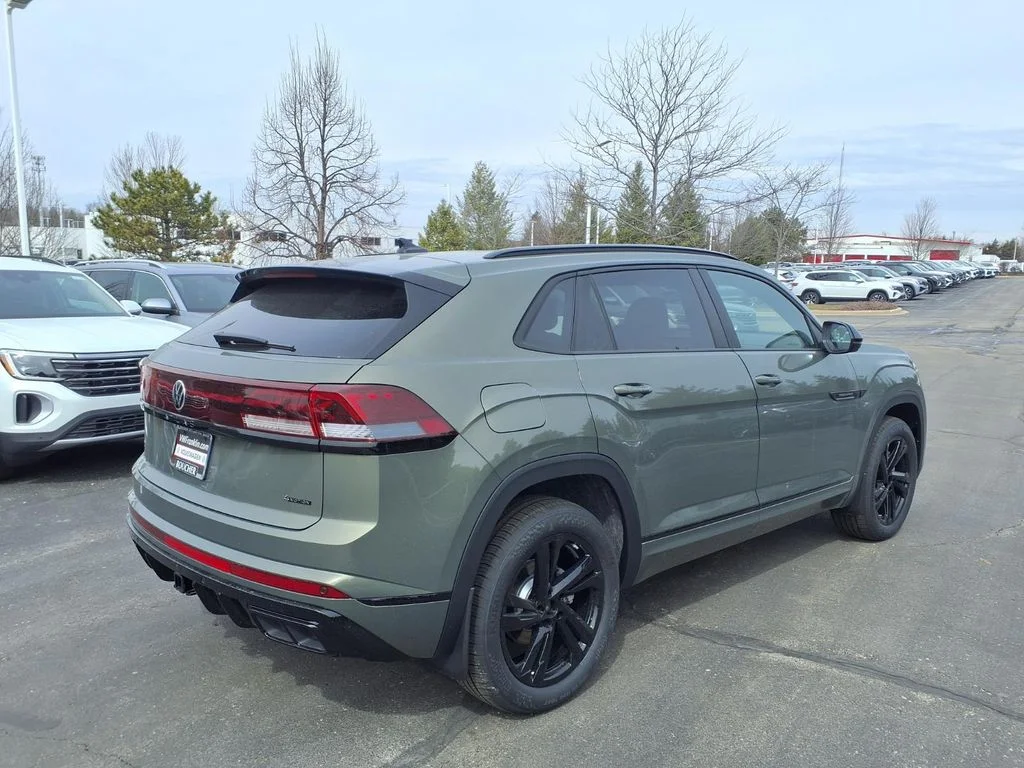New 2026 Avocado Green Pearl Volkswagen 2.0T SEL R-Line Black image 2