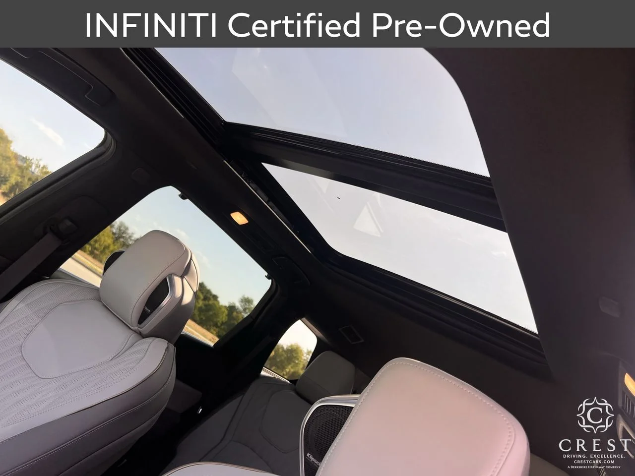 Certified Used 2027 Moonbow Blue Black Obsidian INFINITI AUTOGRAPH image 23