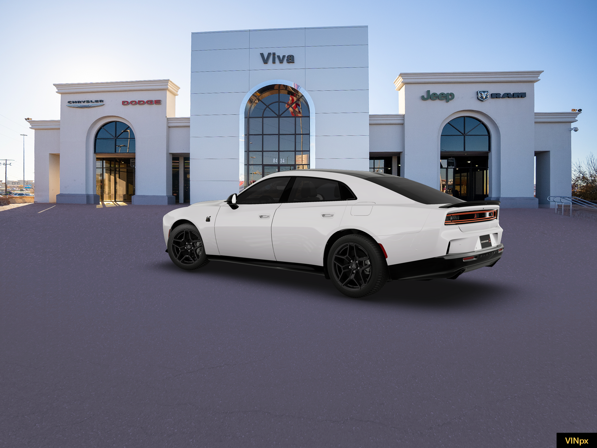 New 2026 White Knuckle Exterior Paint Dodge Scat Pack image 4