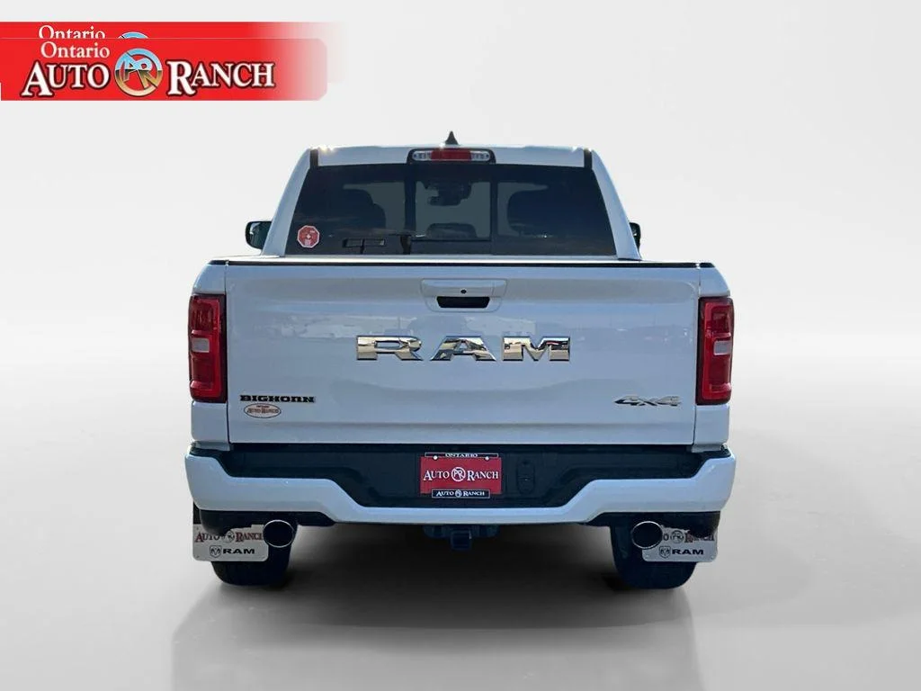 New 2026 Bright White Clear-Coat Exterior Paint RAM Big Horn image 4