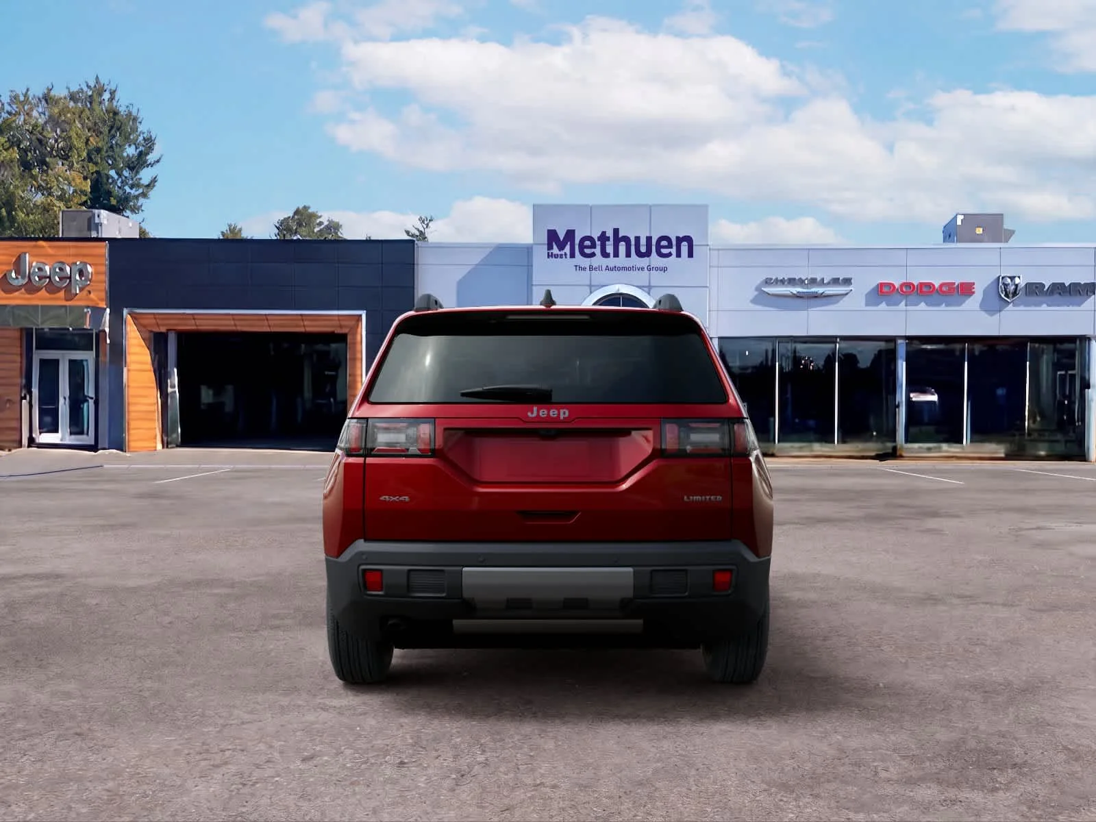 New 2026 Red Hot Pearlcoat Jeep Limited image 7