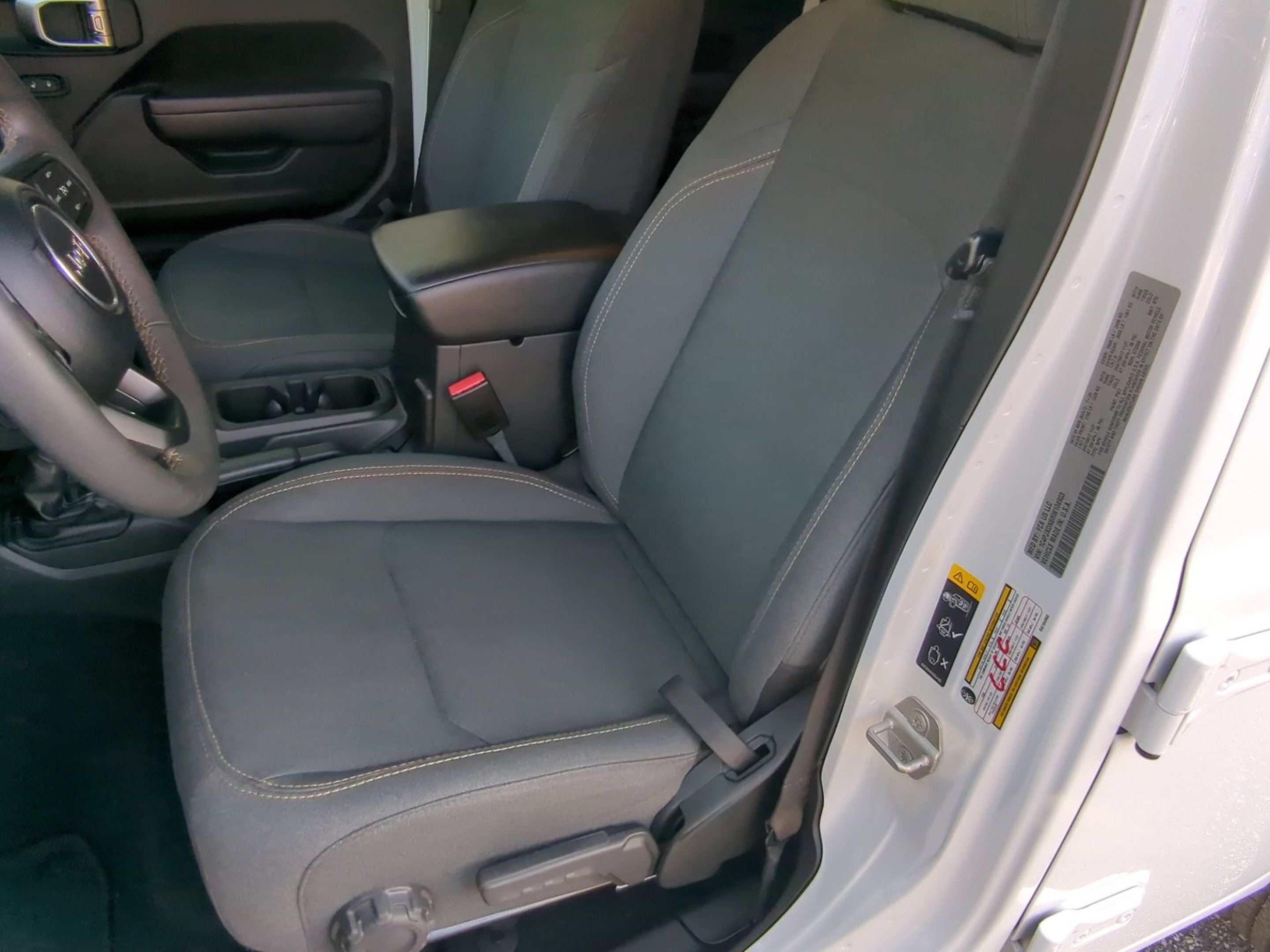 Used 2024 Bright White Clearcoat Jeep Sport S image 50