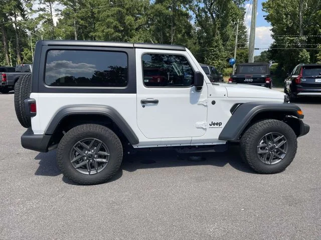 Used 2026 Bright White Clearcoat Jeep Sport S image 3