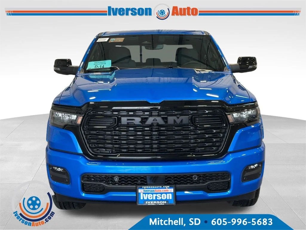 New 2026 Hydro Blue Pearl-Coat Exterior Paint RAM Big Horn/Lone Star image 2