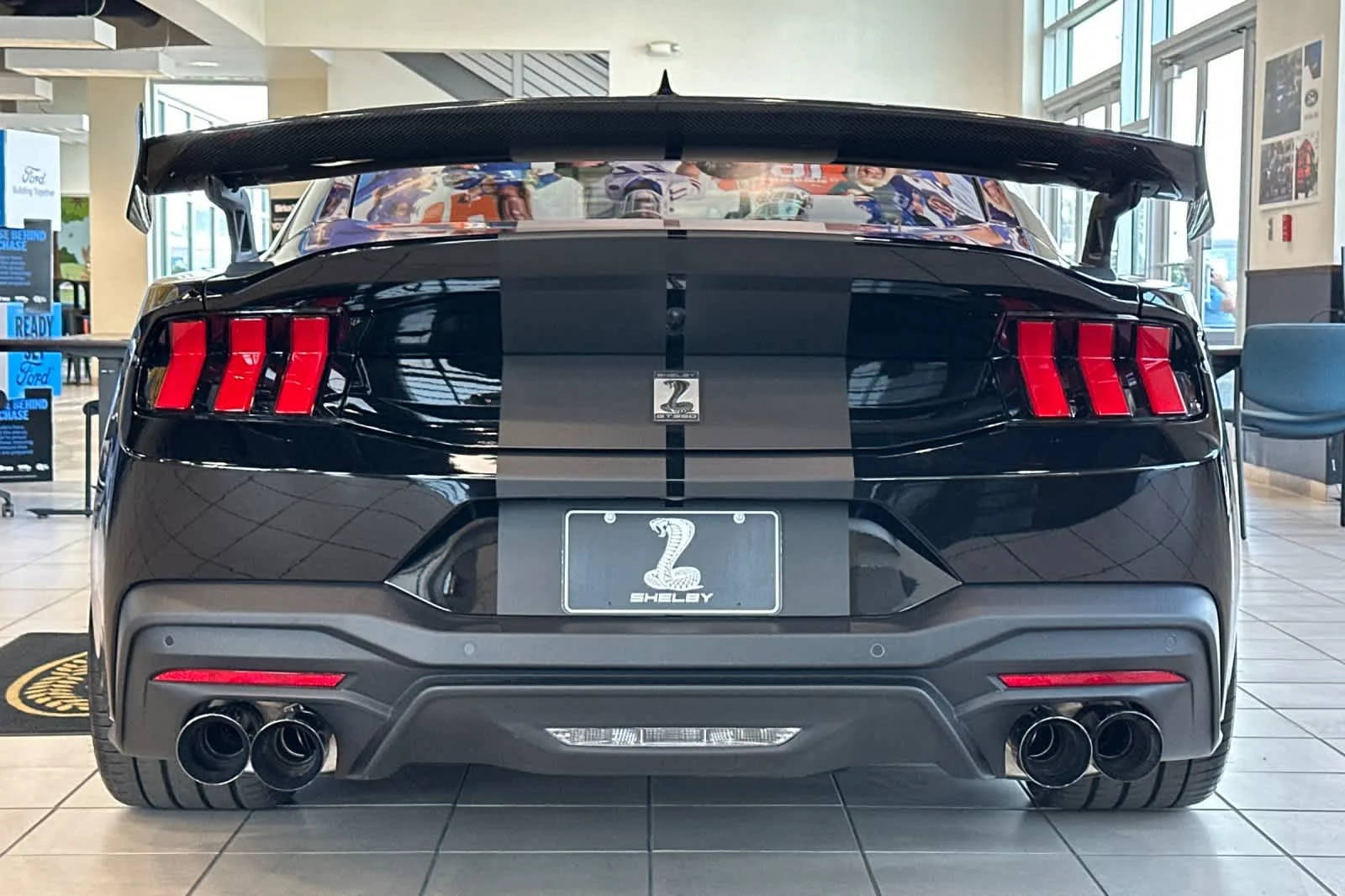 New 2026 Shadow Black Ford GT Premium Fastback image 12