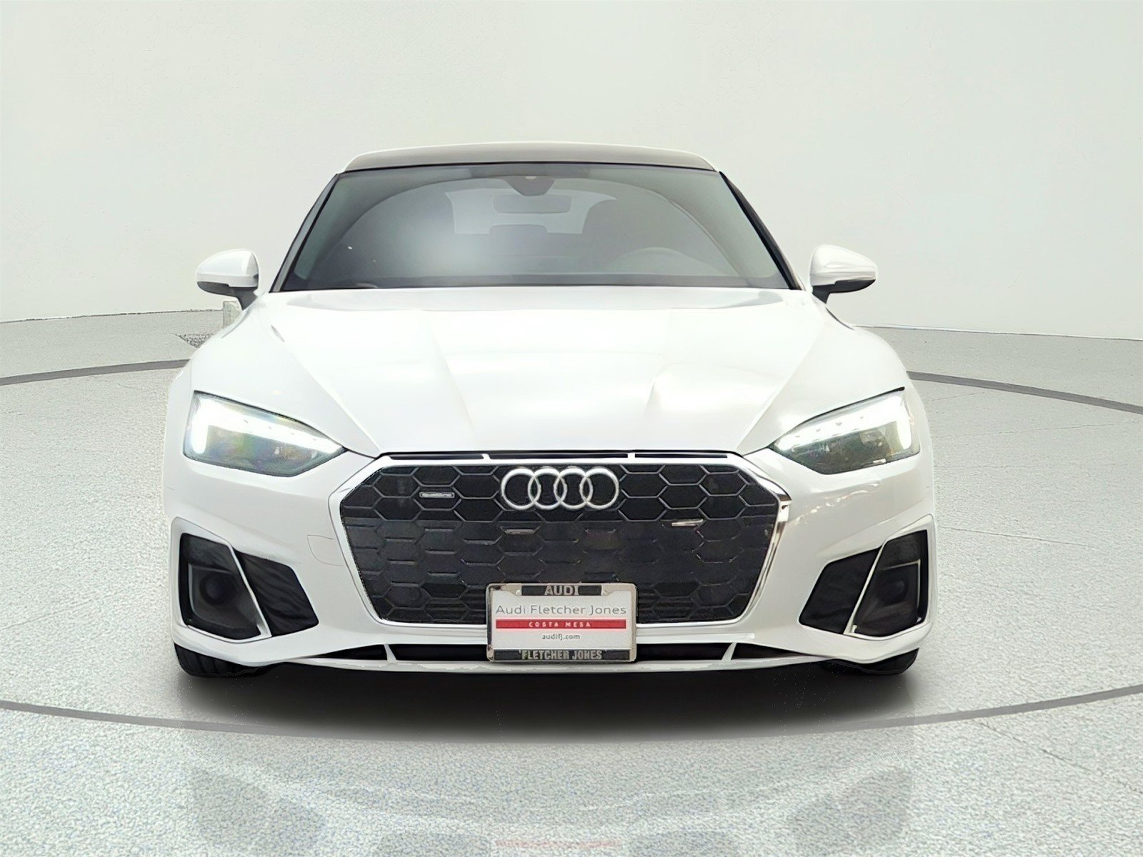 Used 2023 Glacier White Metallic Audi S line Premium image 2